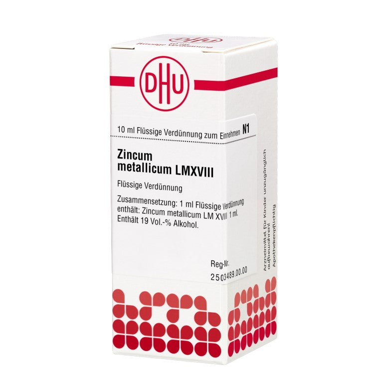 Zincum metallicum LM XVIII DHU Dilution, 10 ml Lösung – Bild 2