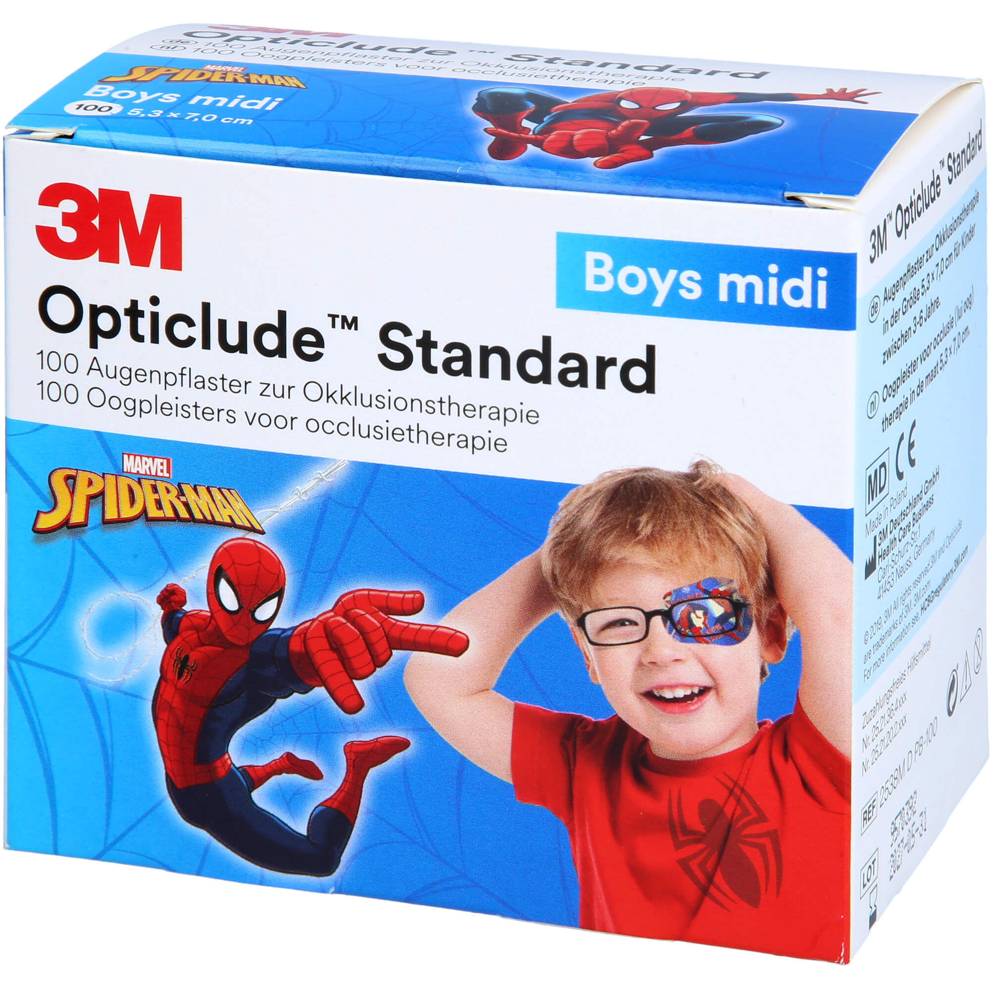 3M Opticlude Standard Boys Midi Disney Augenpflaster, 100 St. Pflaster – Bild 2