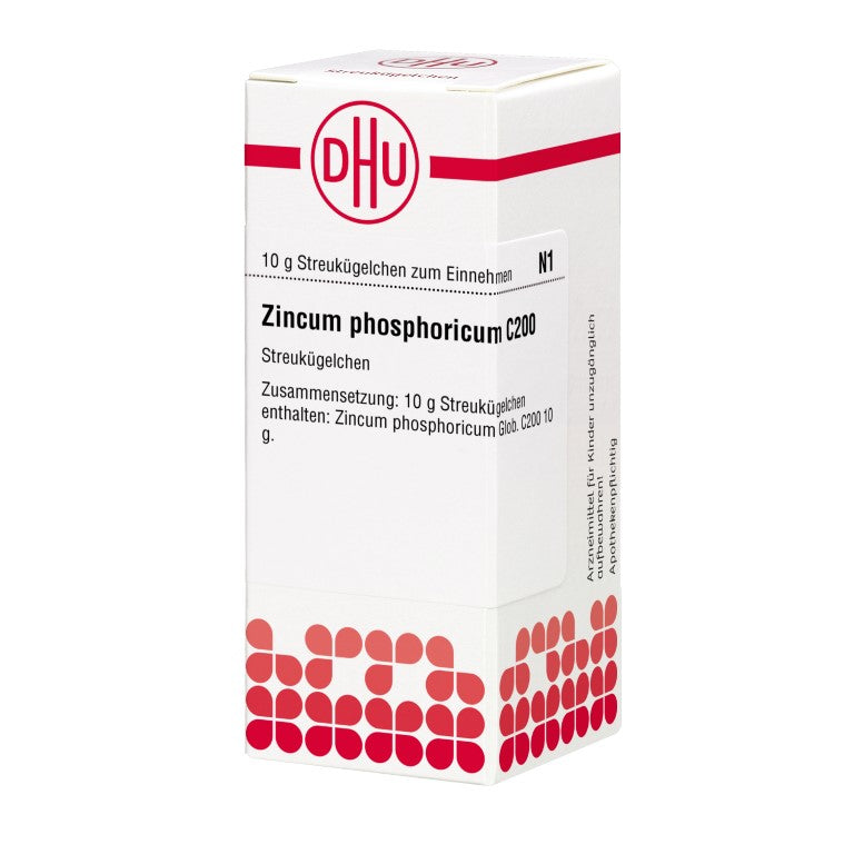 Zincum phosphoricum C200 DHU Globuli, 10 g GLO – Bild 2