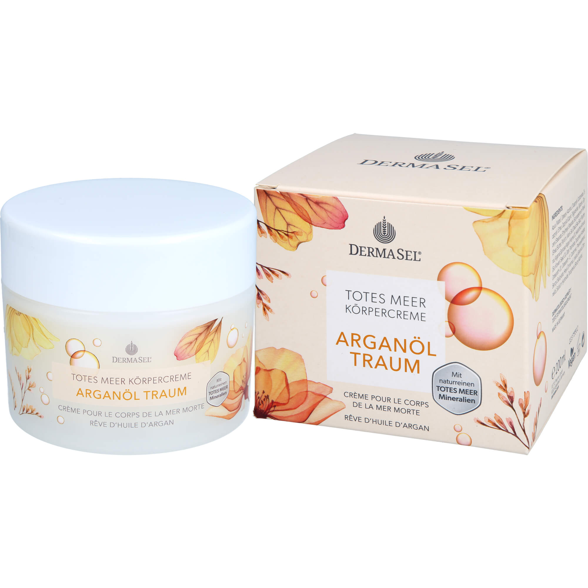 DermaSel TM Arganöl Traum Körpercreme, 200 ml CRE – Bild 2