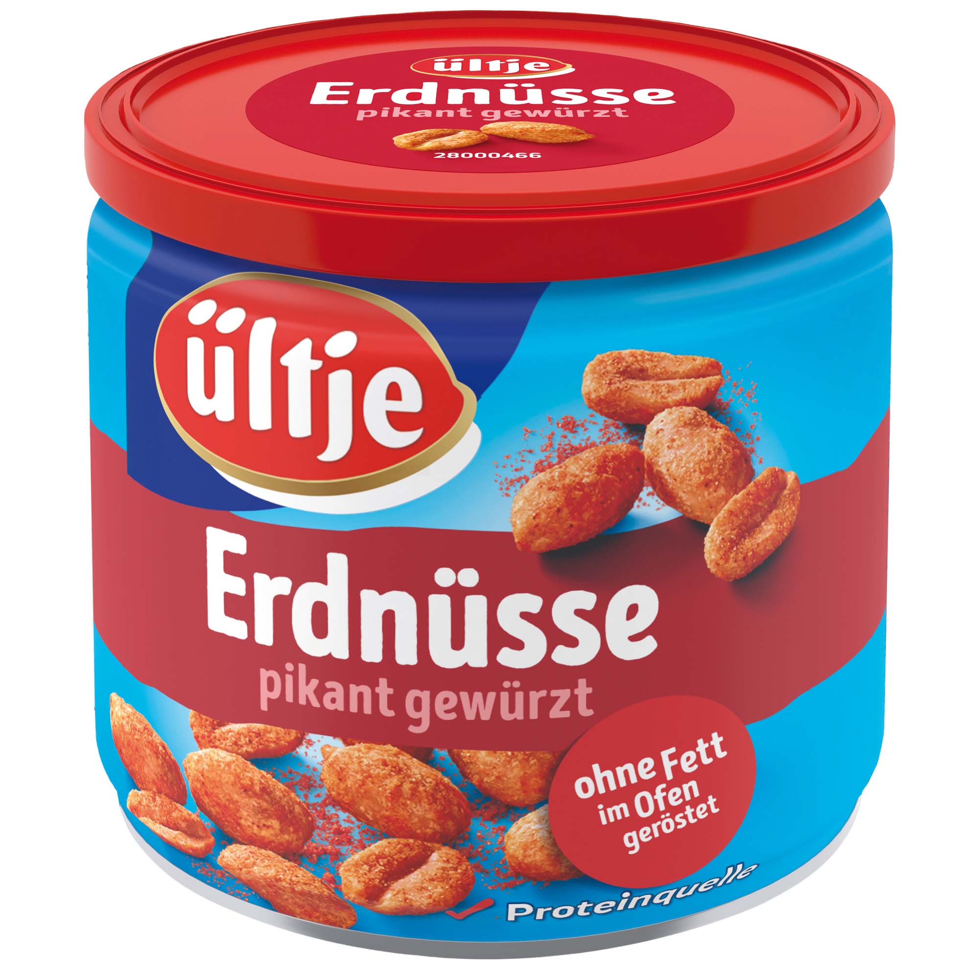ültje Erdnüsse pikant gewürzt ohne Fett 180g