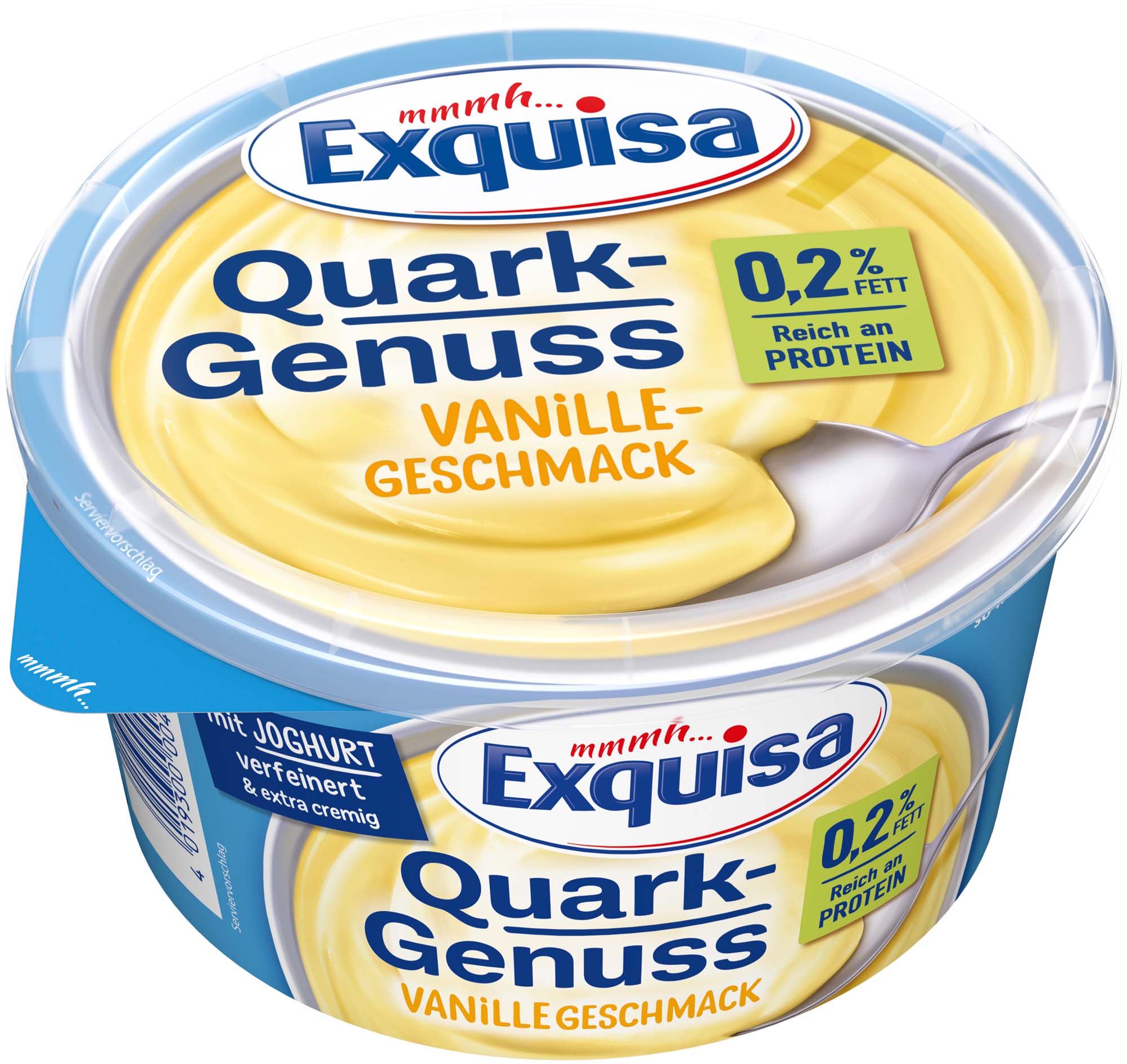 Exquisa Quark-Genuss Vanille 0,2% 500g