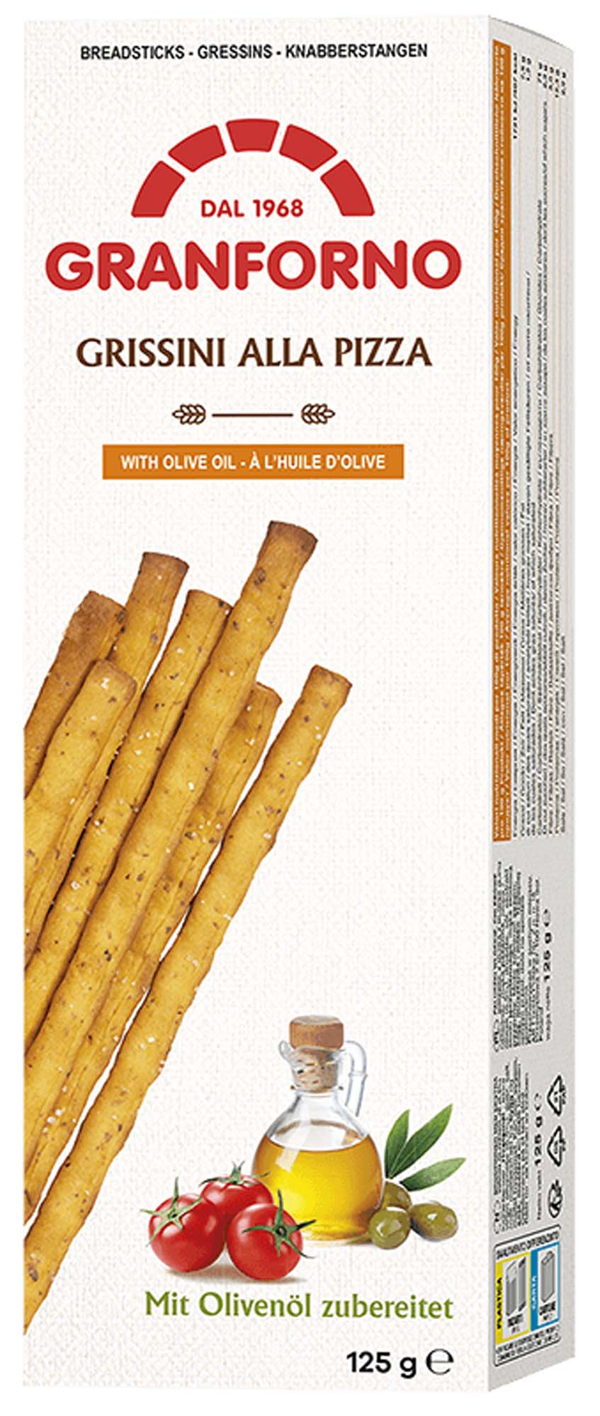 Granforno Grissini Pizza 125g