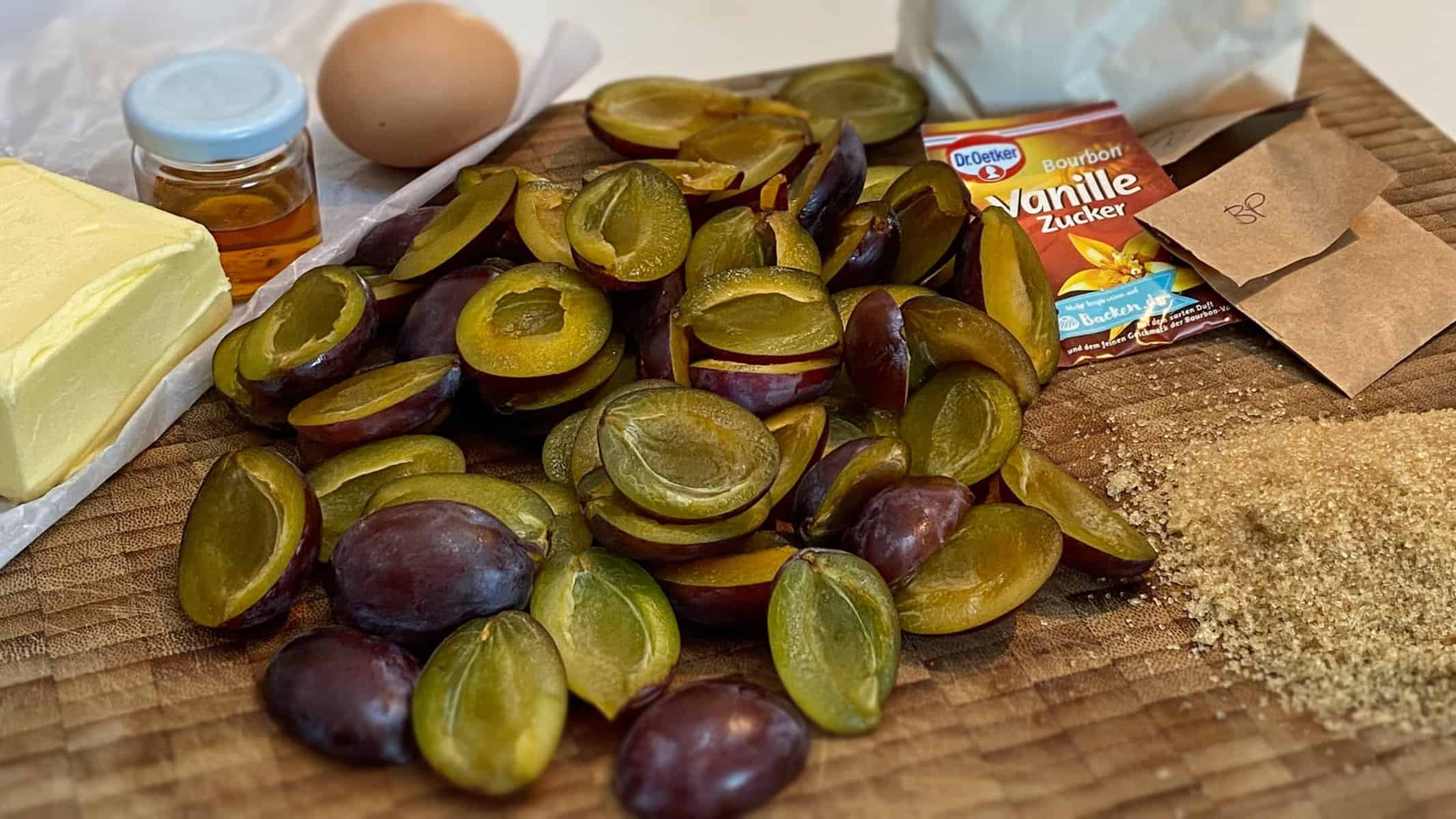 Zwetschgenkuchen mit Zimtstreuseln – Bild 2