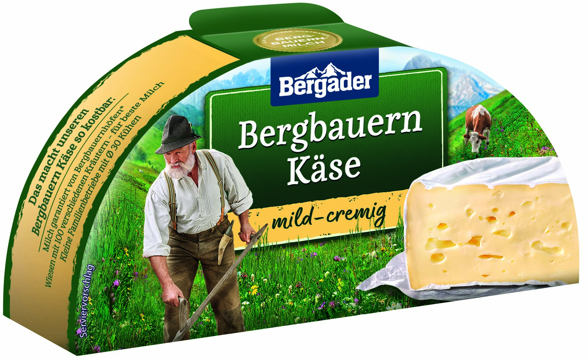 Bergader Bergbauer mild-cremig 165g