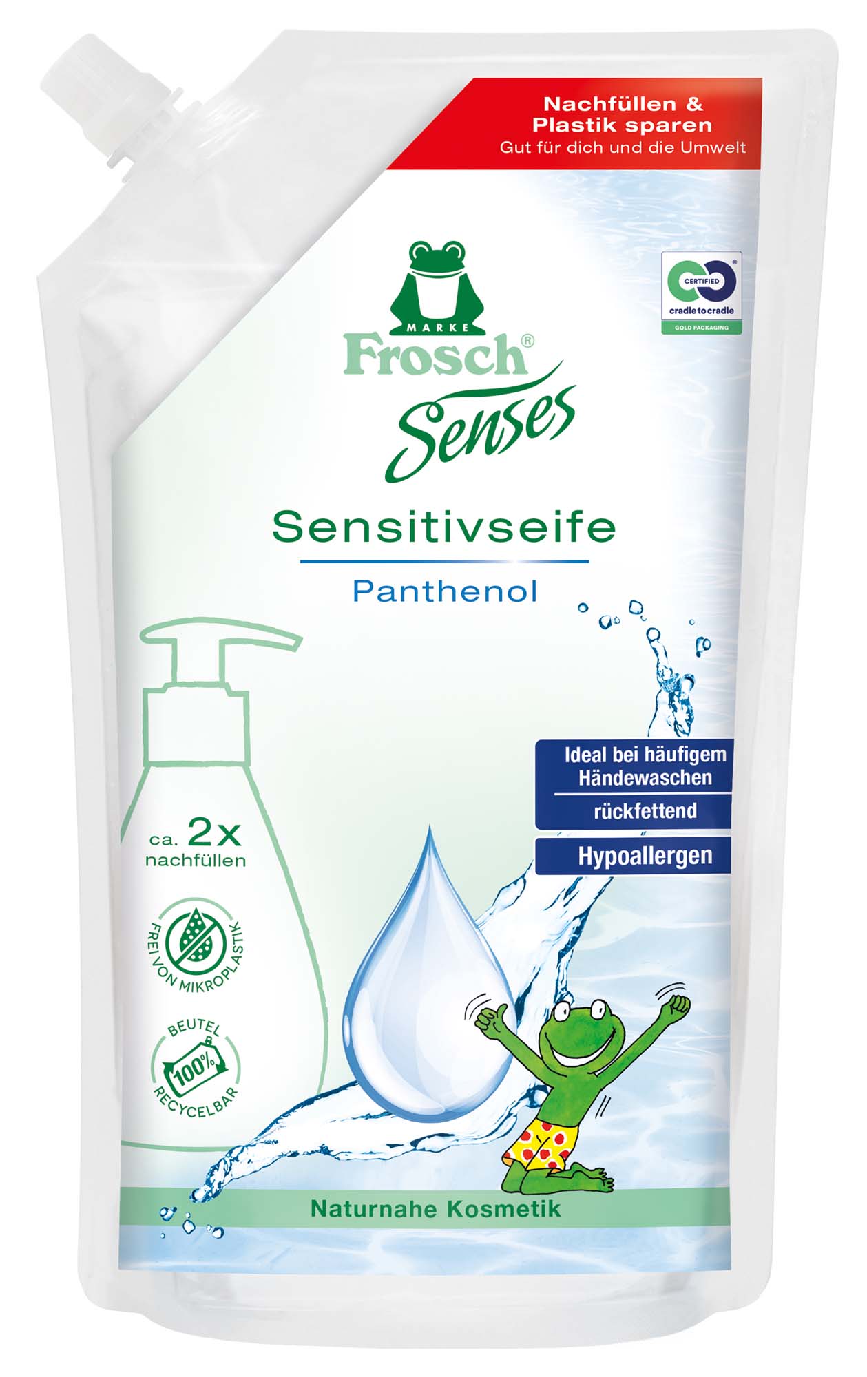 Frosch Flüssigseife Sensitiv 500ml