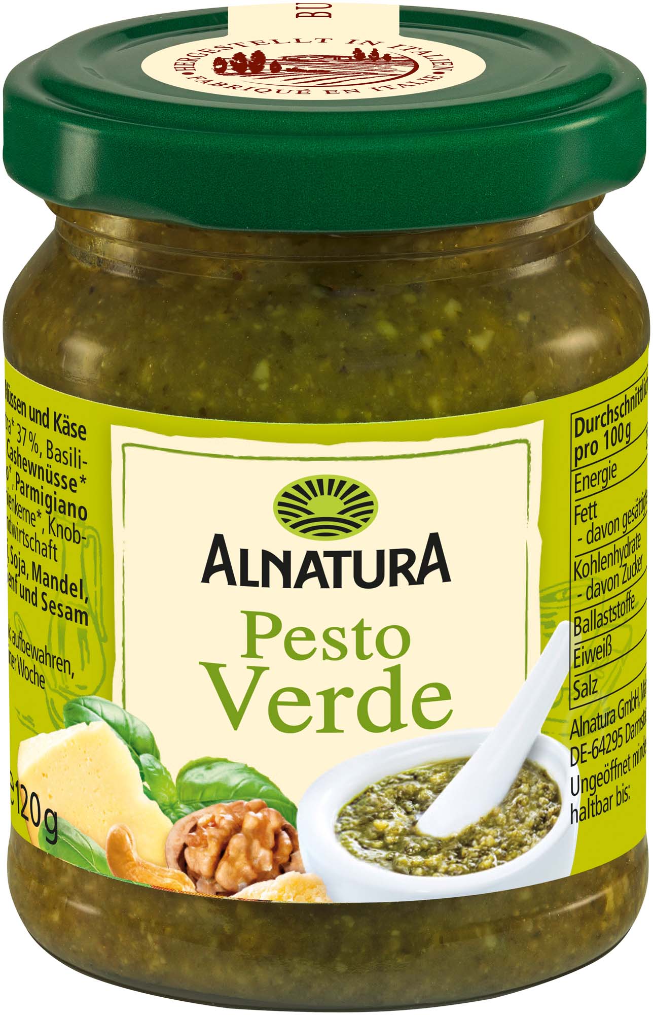 Alnatura Bio Pesto Verde 120g