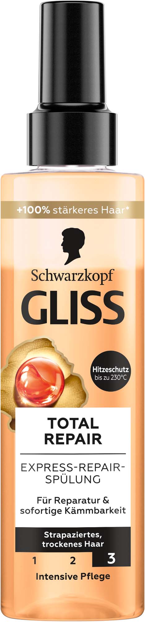 Gliss Sprüh-Conditioner Express-Repair Total Repair 200ml