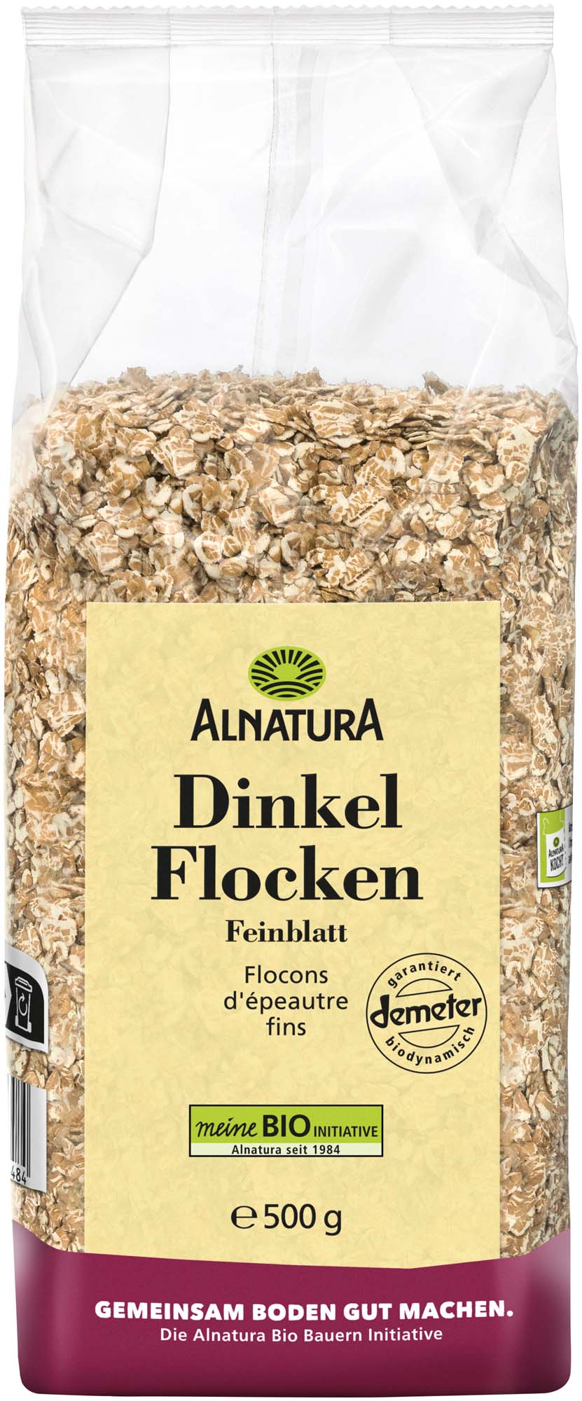 Alnatura Demeter Dinkelflocken Feinblatt 500g