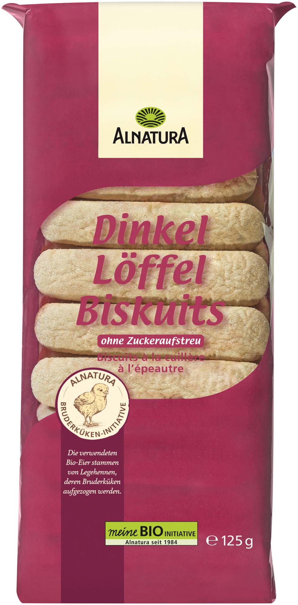 Alnatura Bio Dinkel Löffelbiskuits 125g