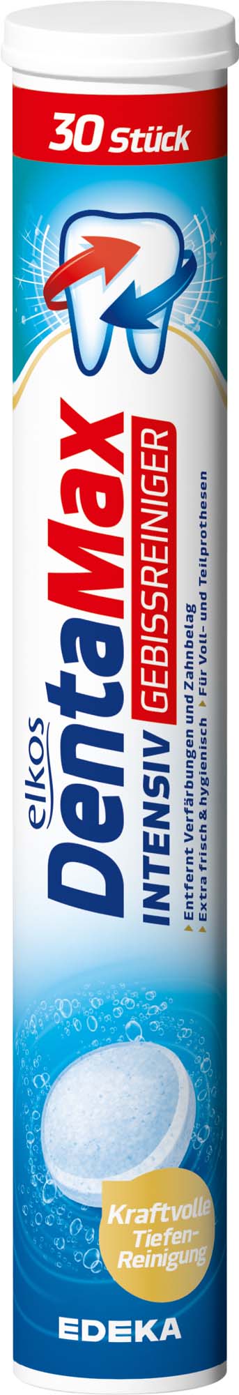 EDEKA elkos DentaMax Intensiv Gebissreiniger 30ST