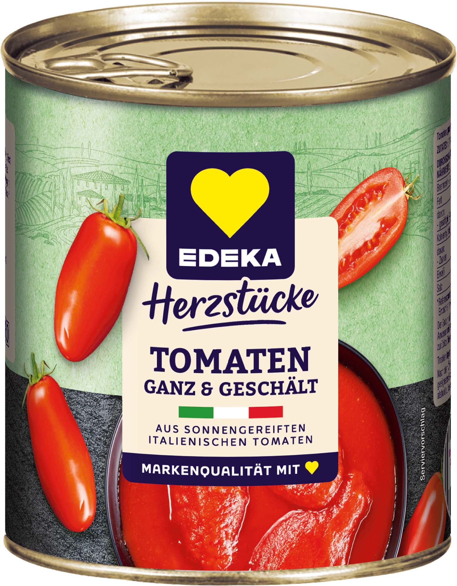 EDEKA Herzstücke Tomaten ganz und geschält 800g