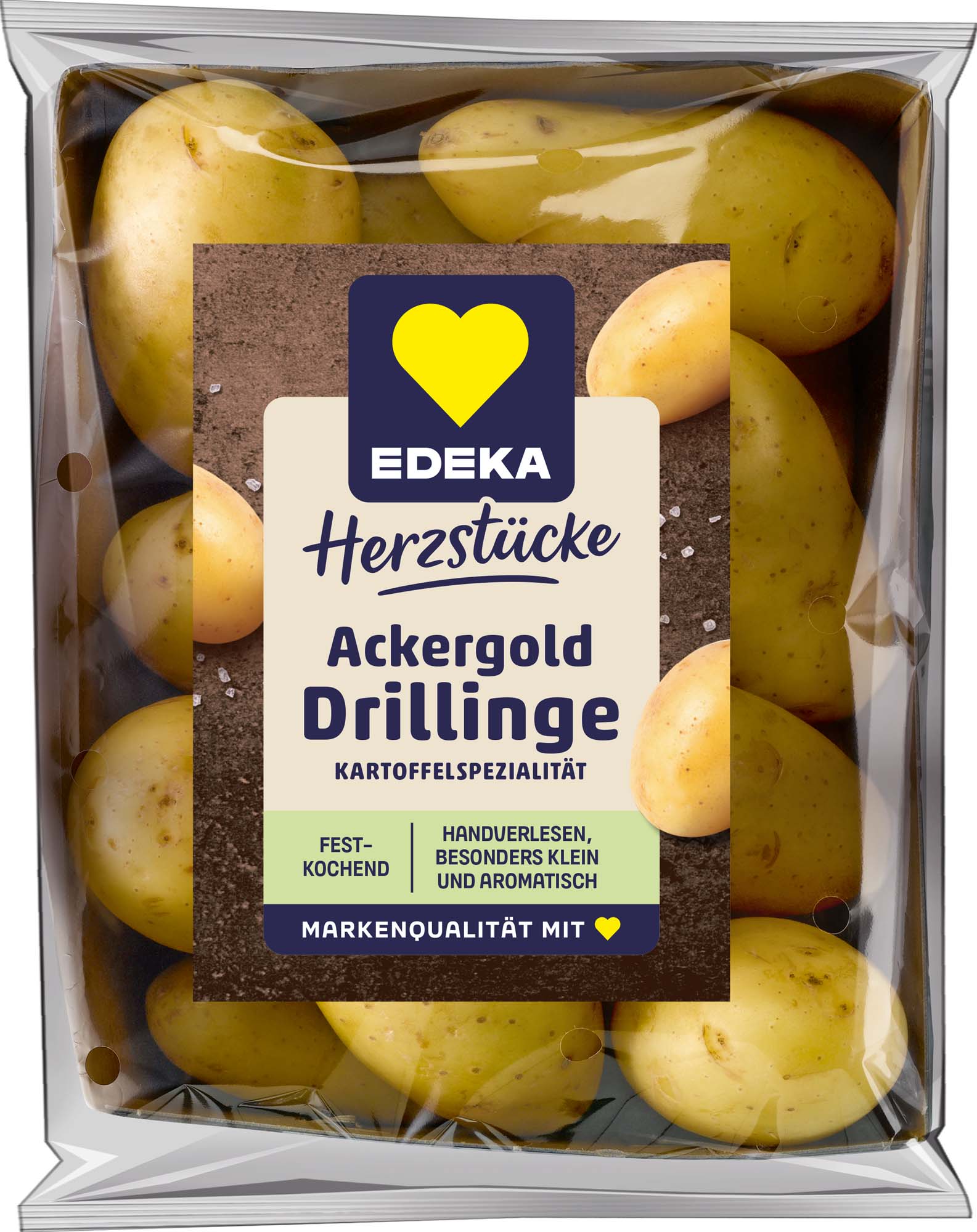 EDEKA Herzstücke Kartoffeln festkochend, Drillinge 1kg
