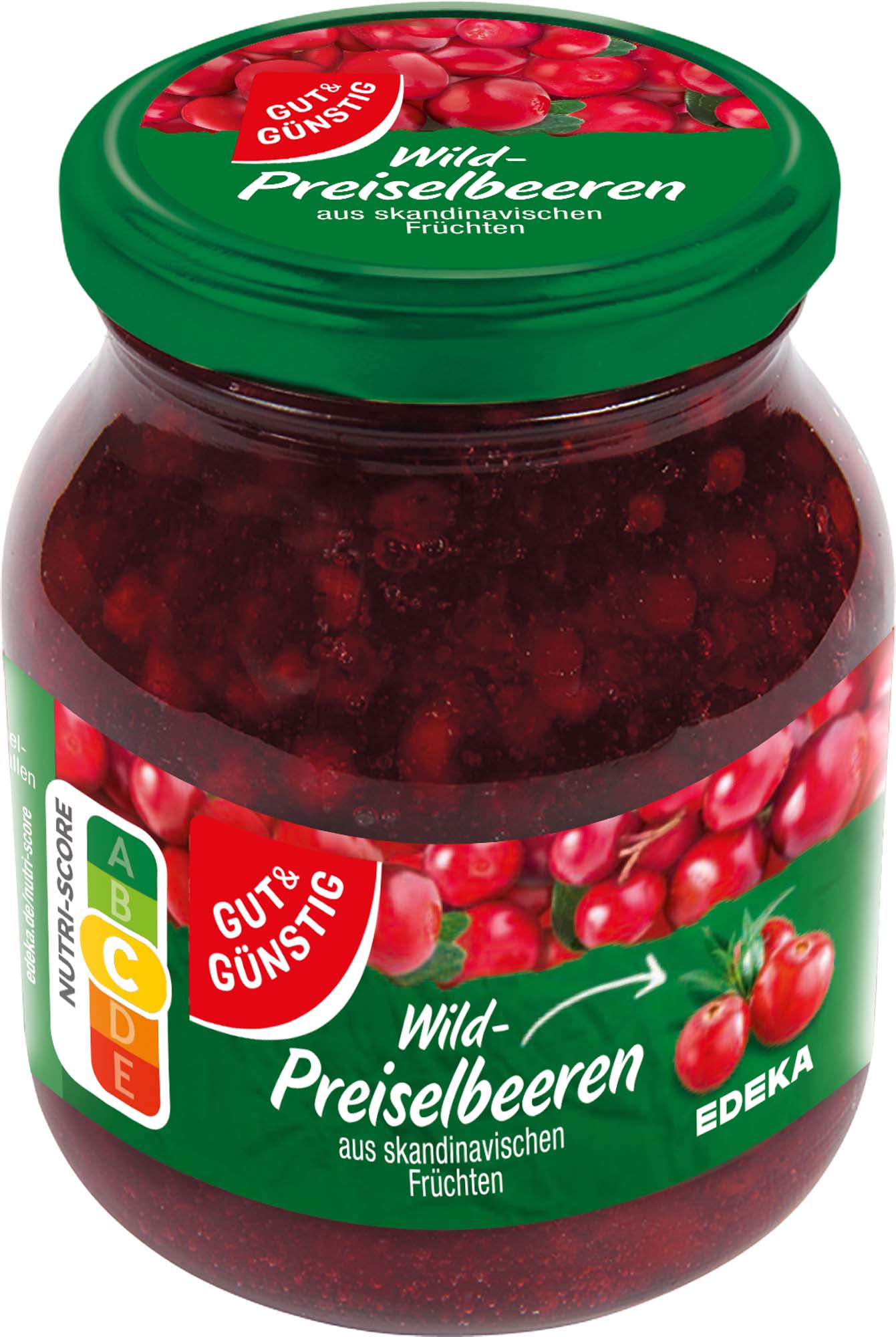 Gut & Günstig Wildpreiselbeeren 400g