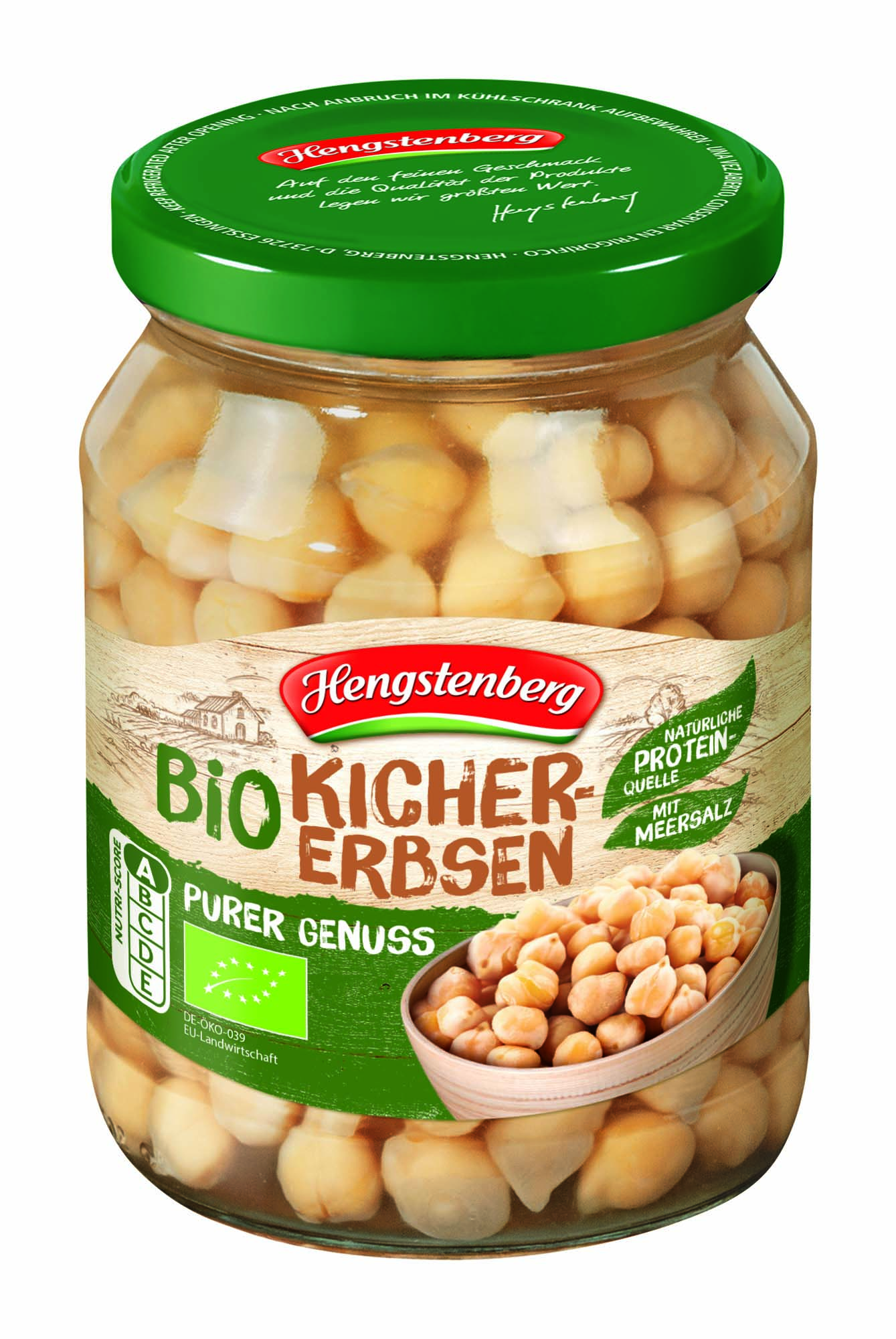 Hengstenberg Bio Kichererbsen 330g