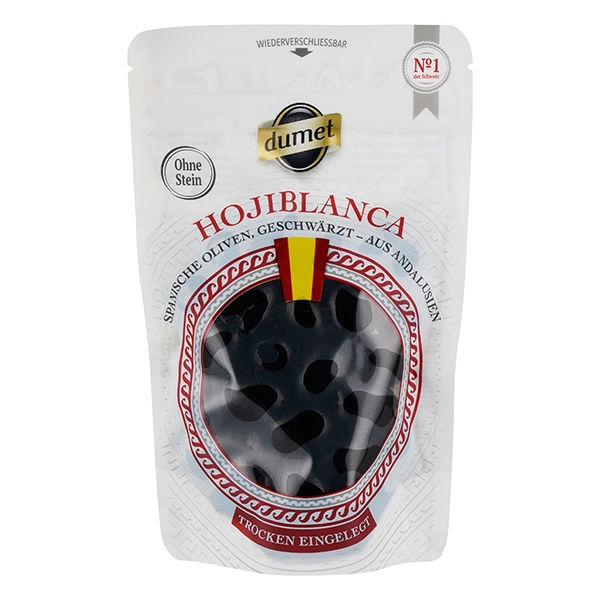 Dumet Hojiblanca Oliven schwarz ohne Stein 150g – Bild 2