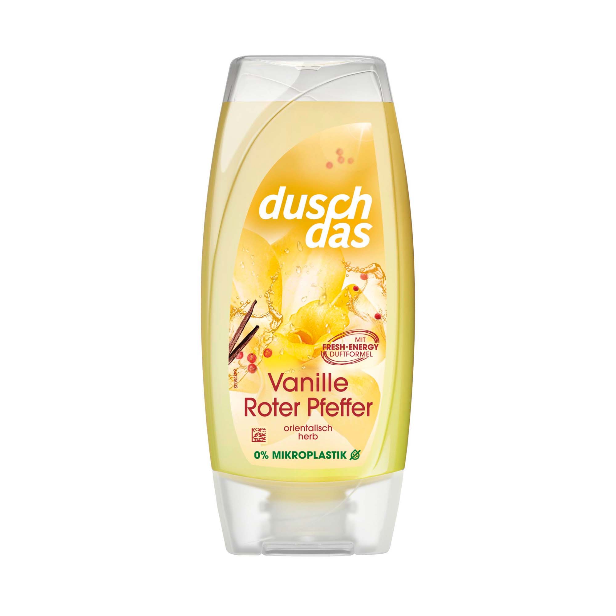 Duschdas Duschgel Vanille & Roter Pfeffer 225ml