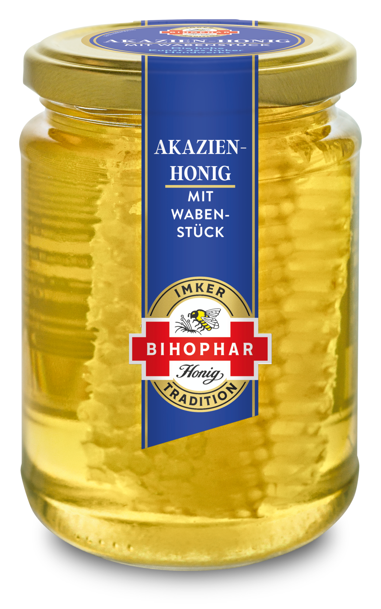 Akazien-Honig mit Wabenstück