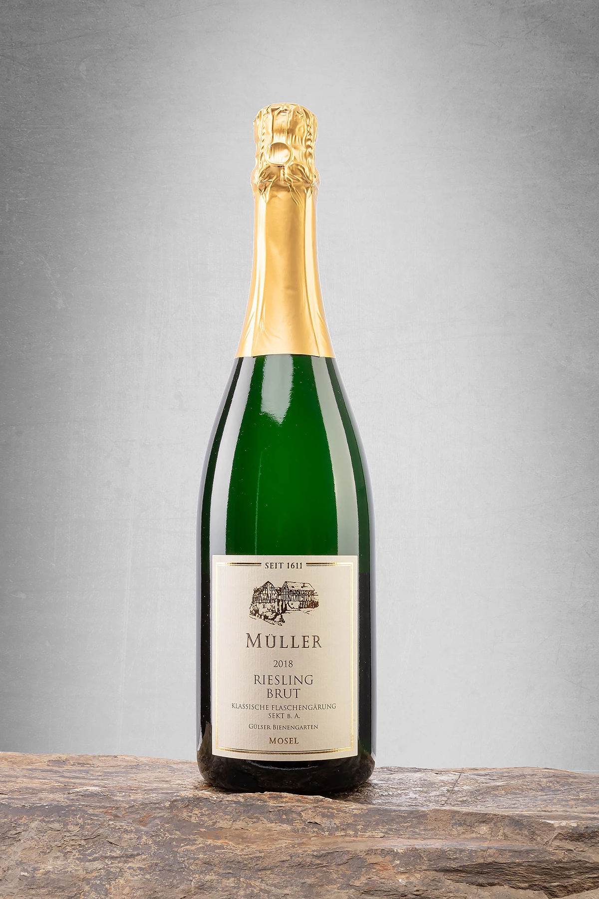 2023 Winzersekt brut Riesling – Bild 2