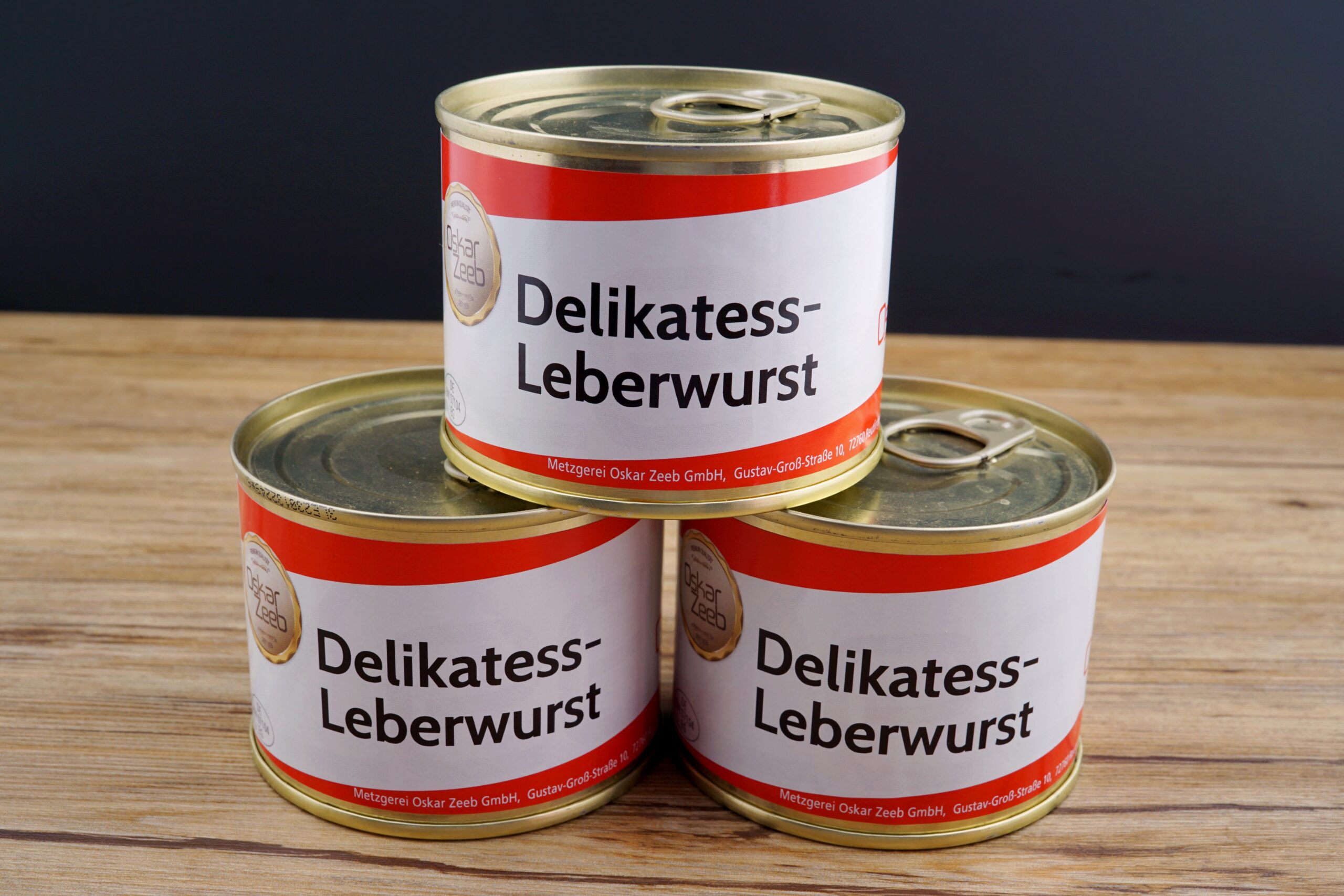 Delikatess Leberwurst 125 g Dose