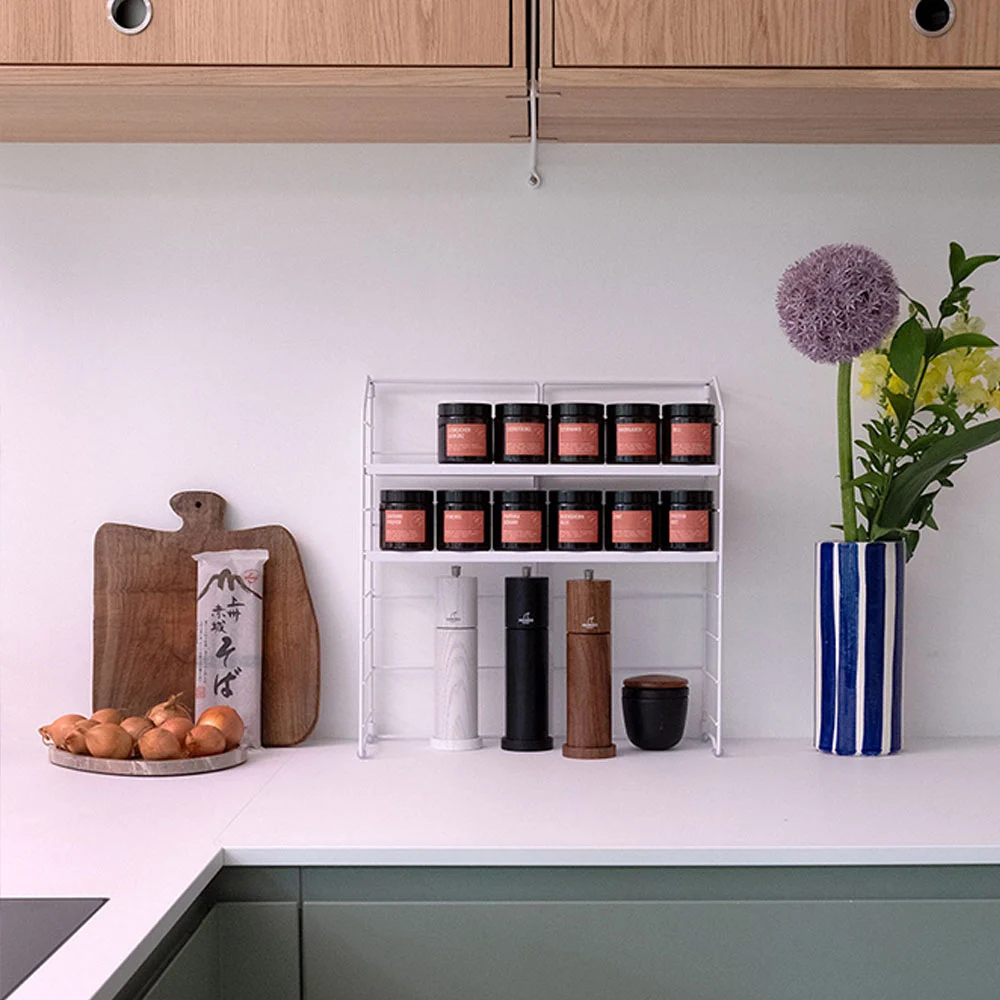 48 Gewürzgläser & Gewürzetiketten Koralle | Set – Bild 5