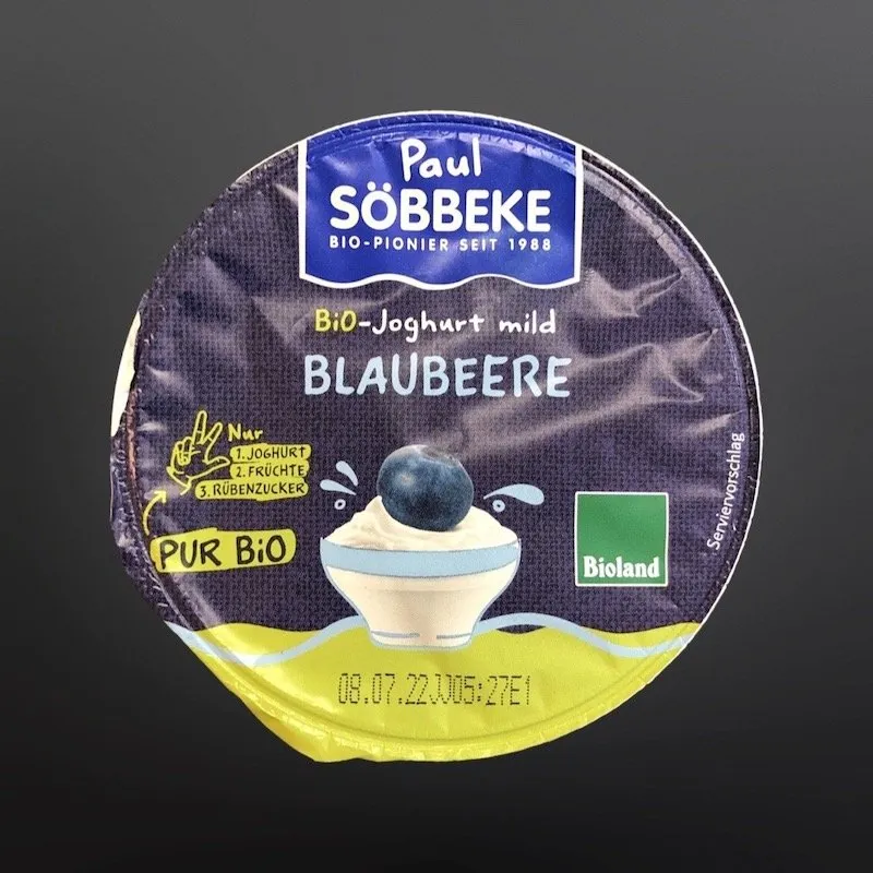 Pur Bio Joghurt Blaubeere