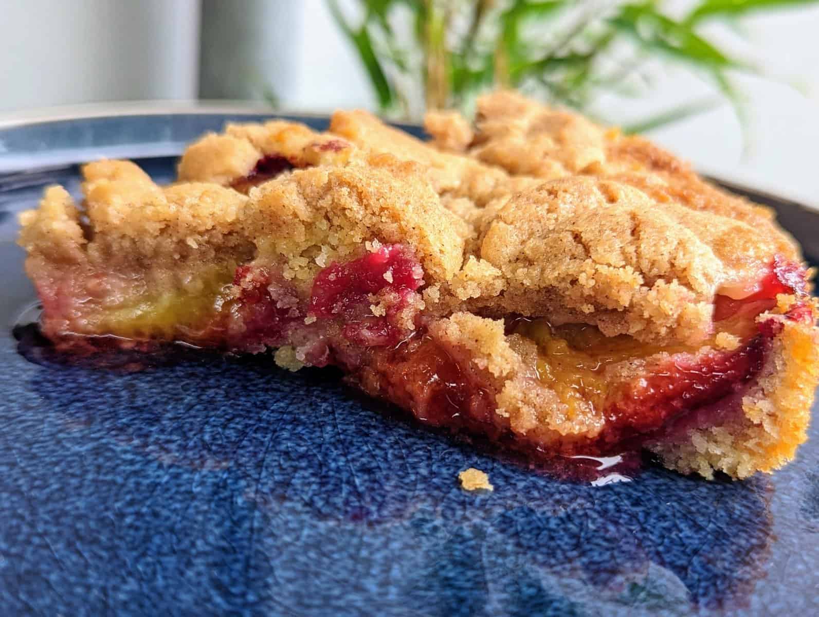 Zwetschgenkuchen mit Zimtstreuseln