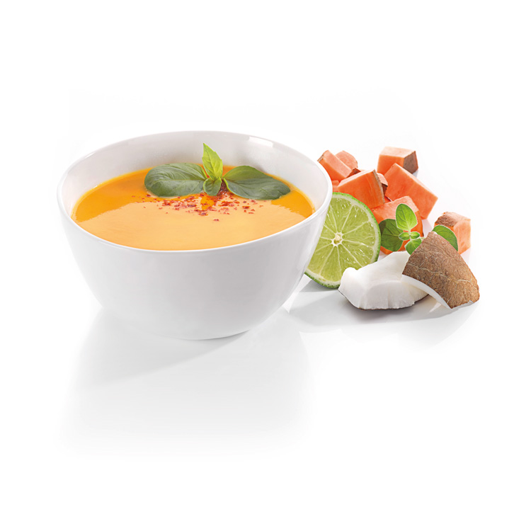 Süßkartoffel-Kokos-Suppe