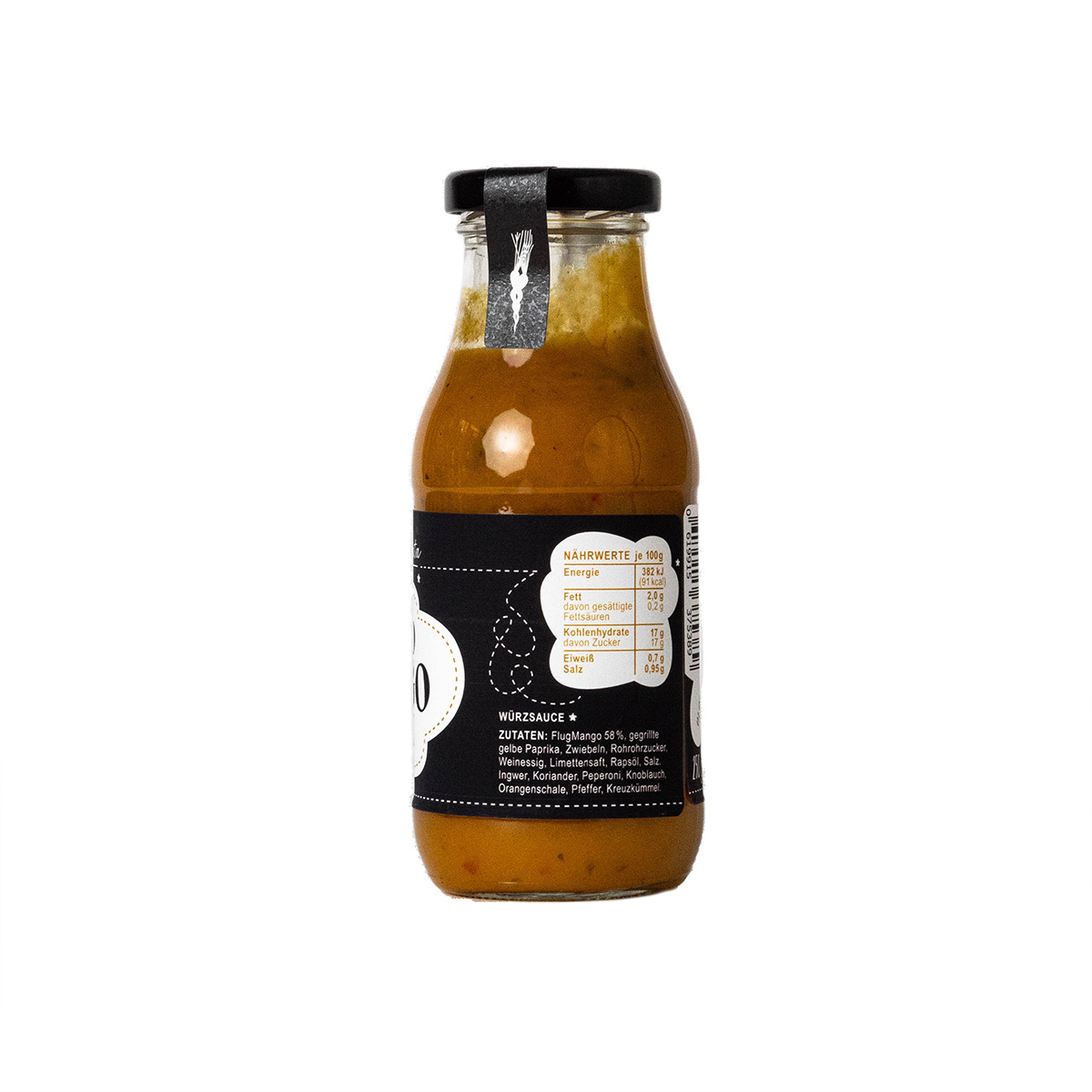 6x (VPE) 250 g Jambo Mango Sauce – Bild 2