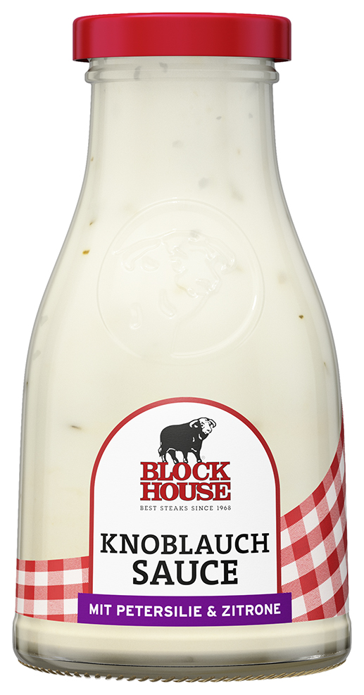 Block House Knoblauch Sauce 240ml