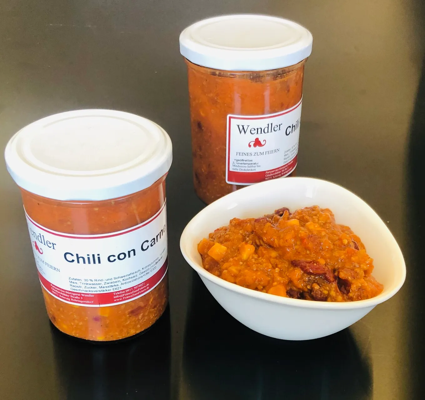 Chili con Carne hausgemacht im Glas (400gr.) – Bild 5
