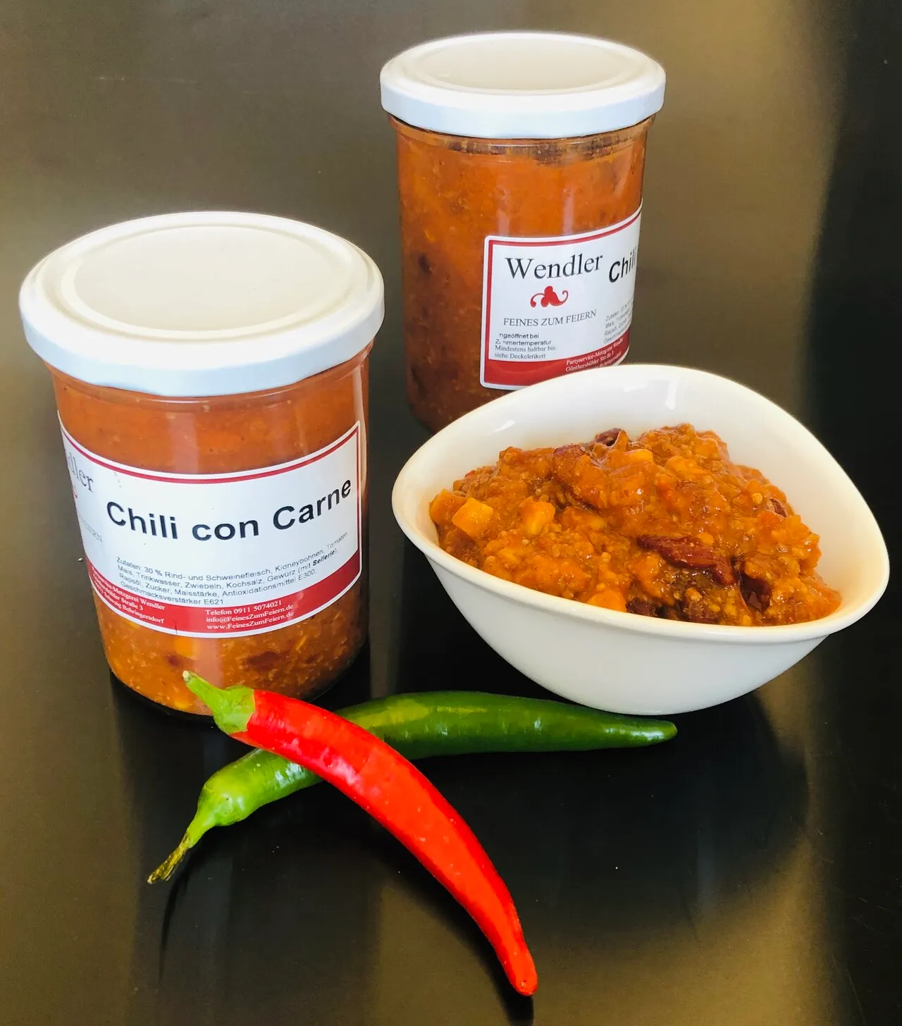 Chili con Carne hausgemacht im Glas (400gr.)
