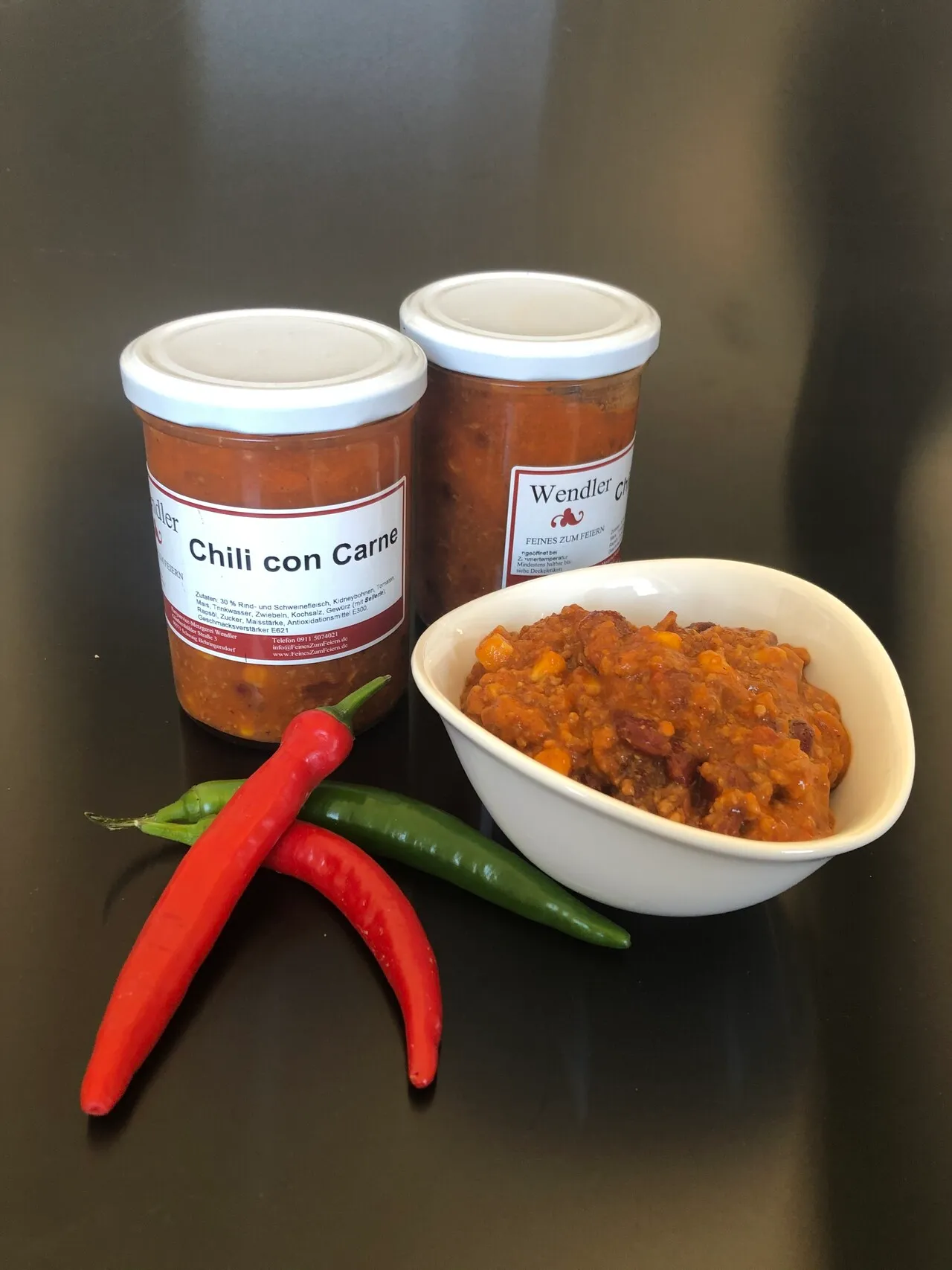Chili con Carne hausgemacht im Glas (400gr.) – Bild 7
