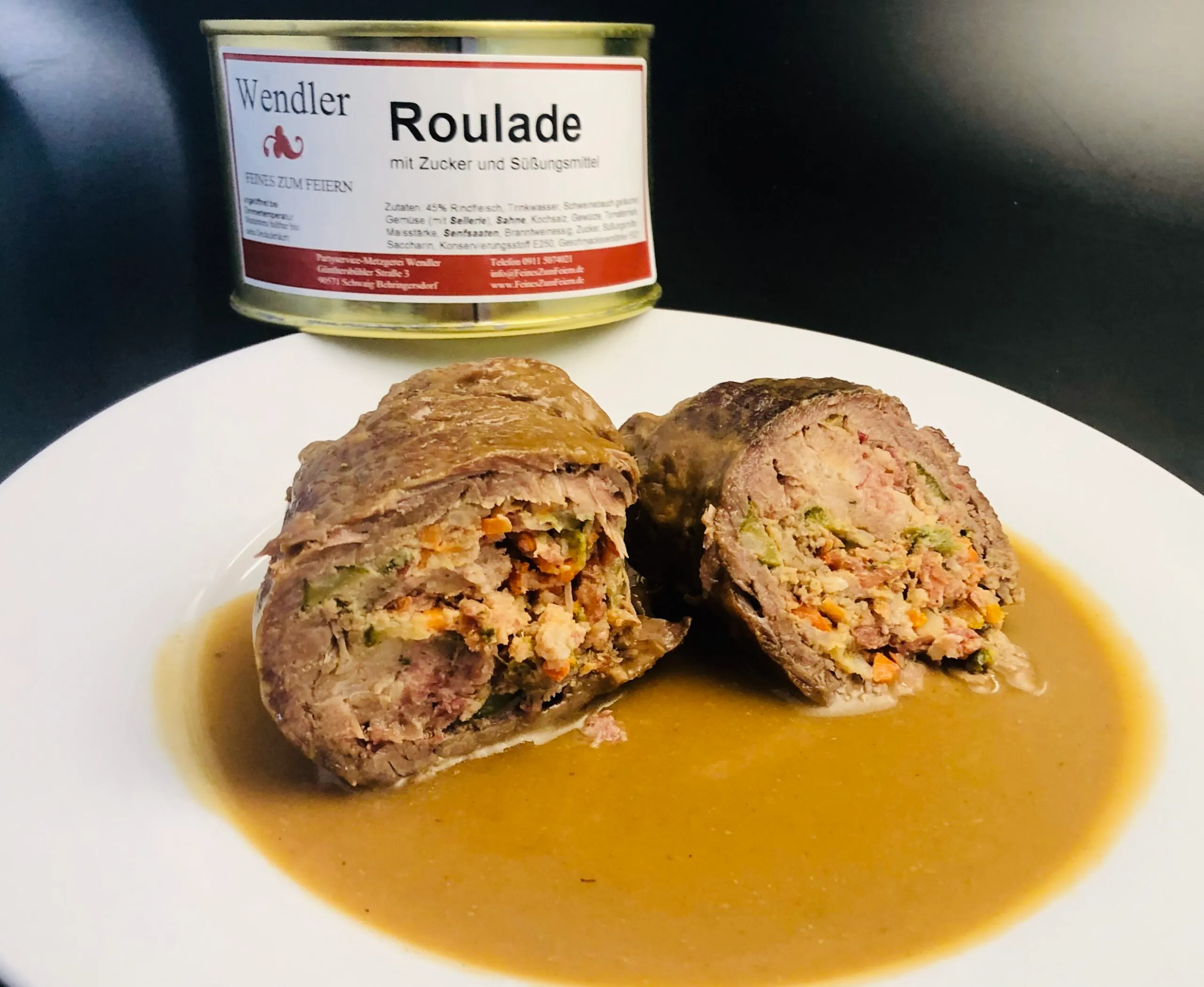 2 Rouladen in der Dose (800gr) – Bild 3