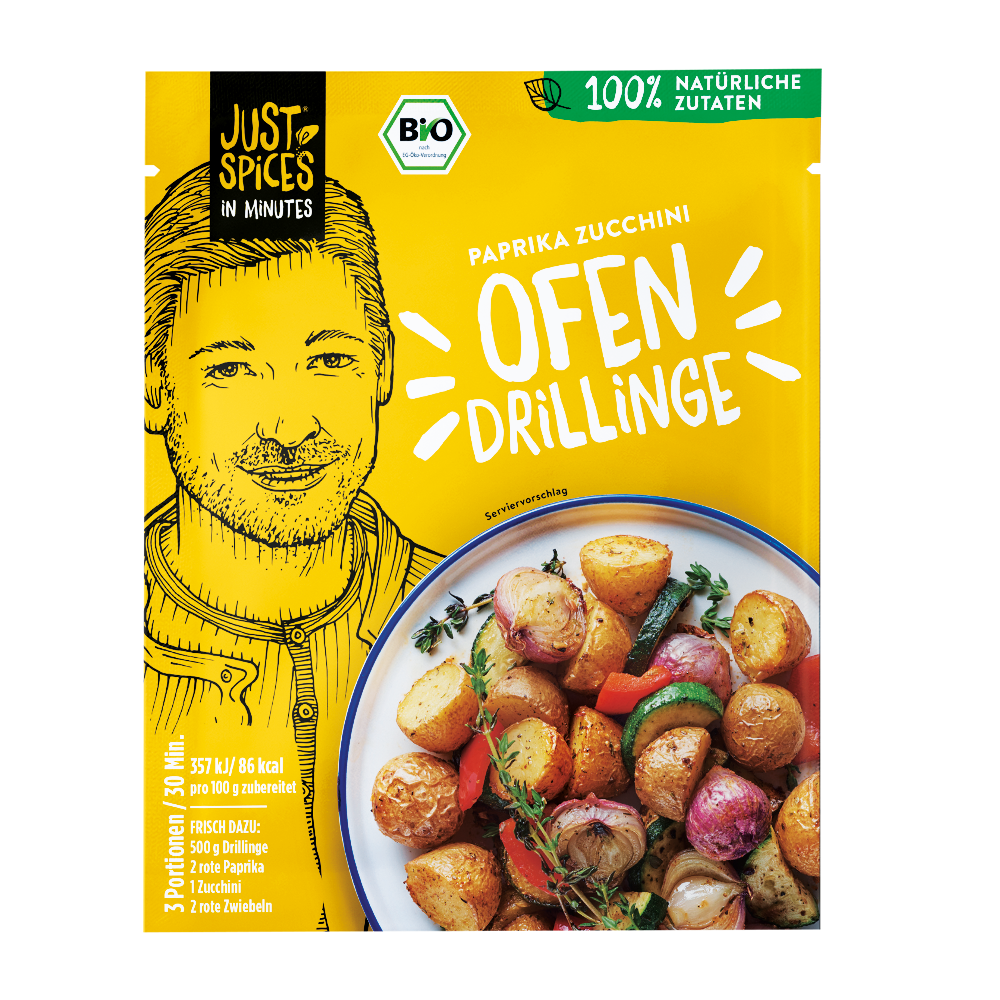 Just Spices Bio Ofen Drillinge 25g