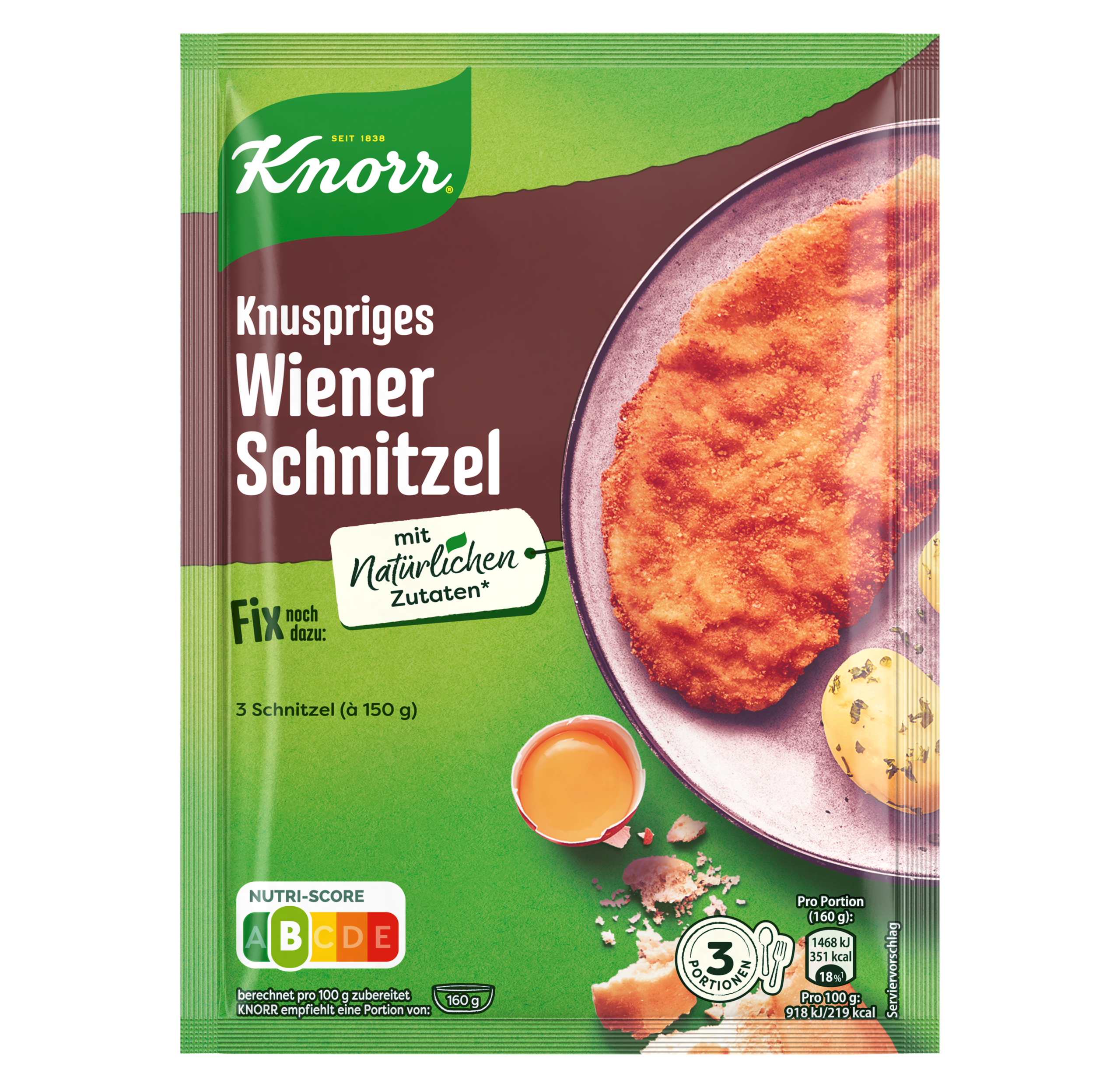 Knorr Fix Knusperiges Wiener Schnitzel 90g