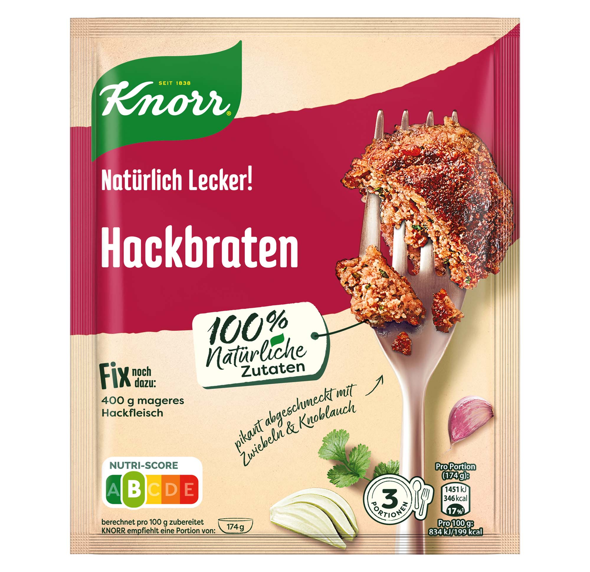 Knorr Natürlich Lecker Hackbraten 61g