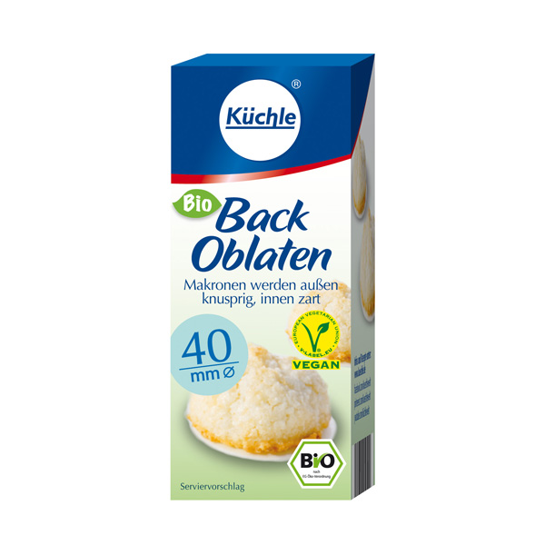 Küchle Bio Back Oblaten 50mm 37g