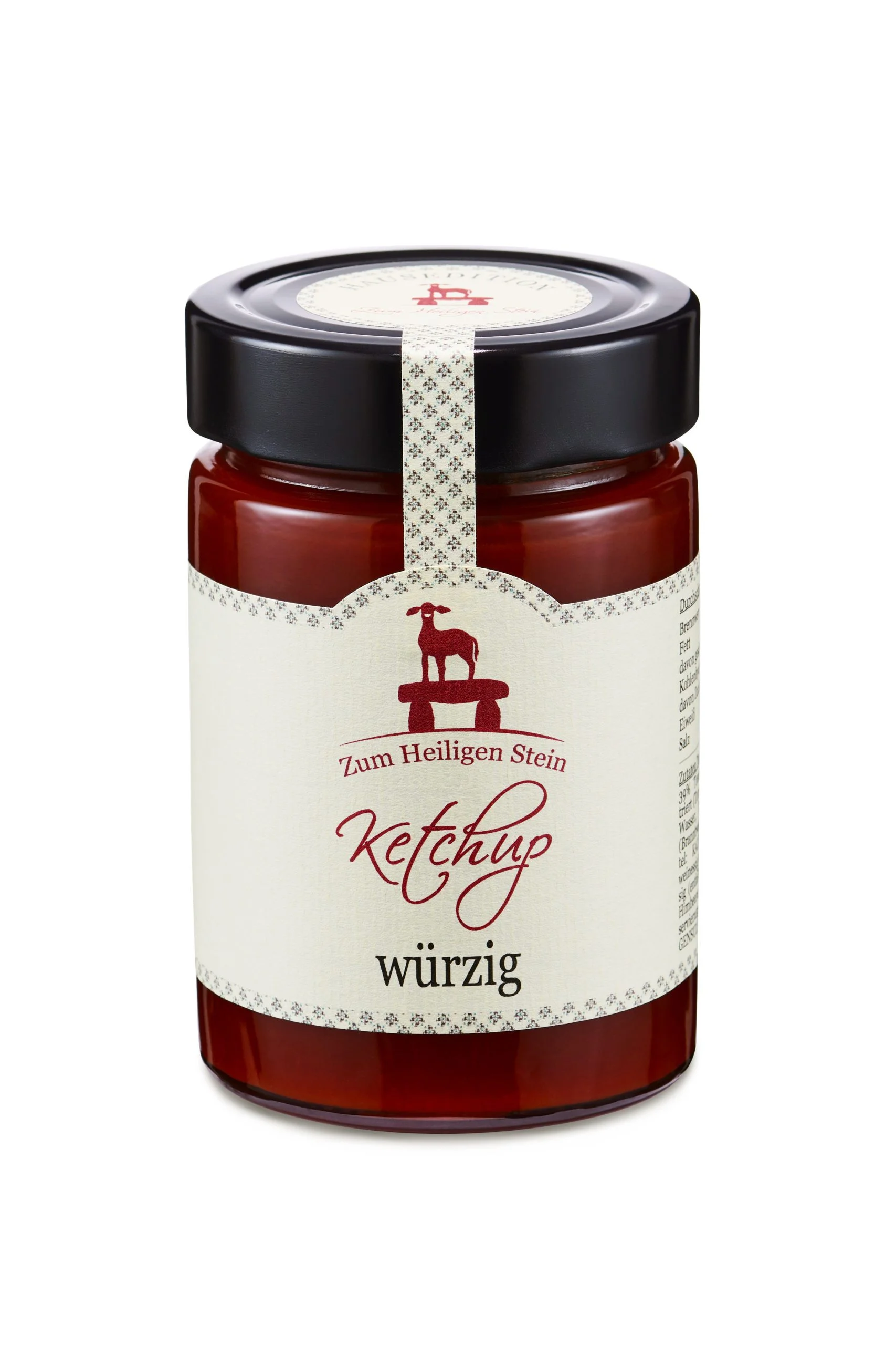 Ketchup Würzig (400g) – Zum Heiligen Stein