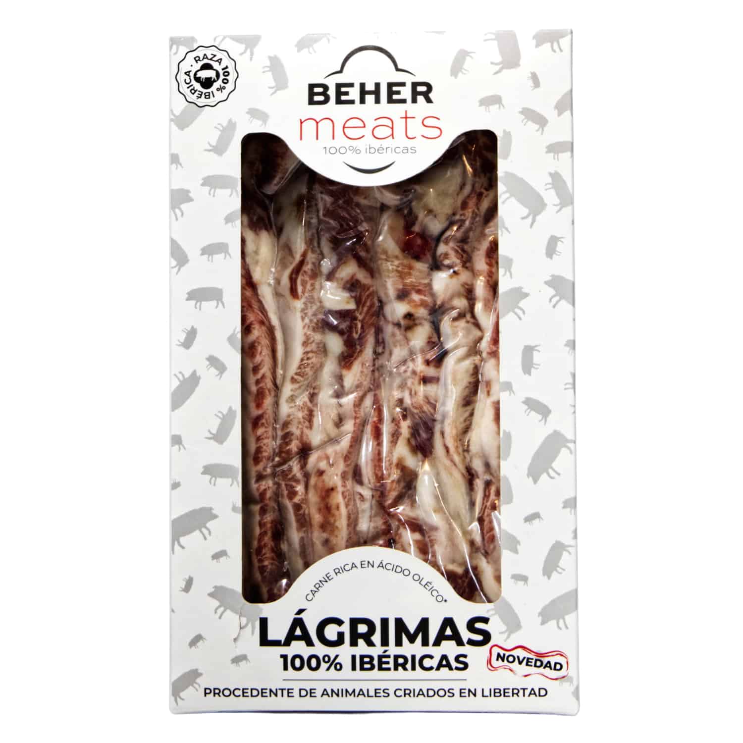 Lágrimas costilla 100% Ibérico congleado – Beher meats – Lagrimas Rippen 100% Ibérico tiefgefroren