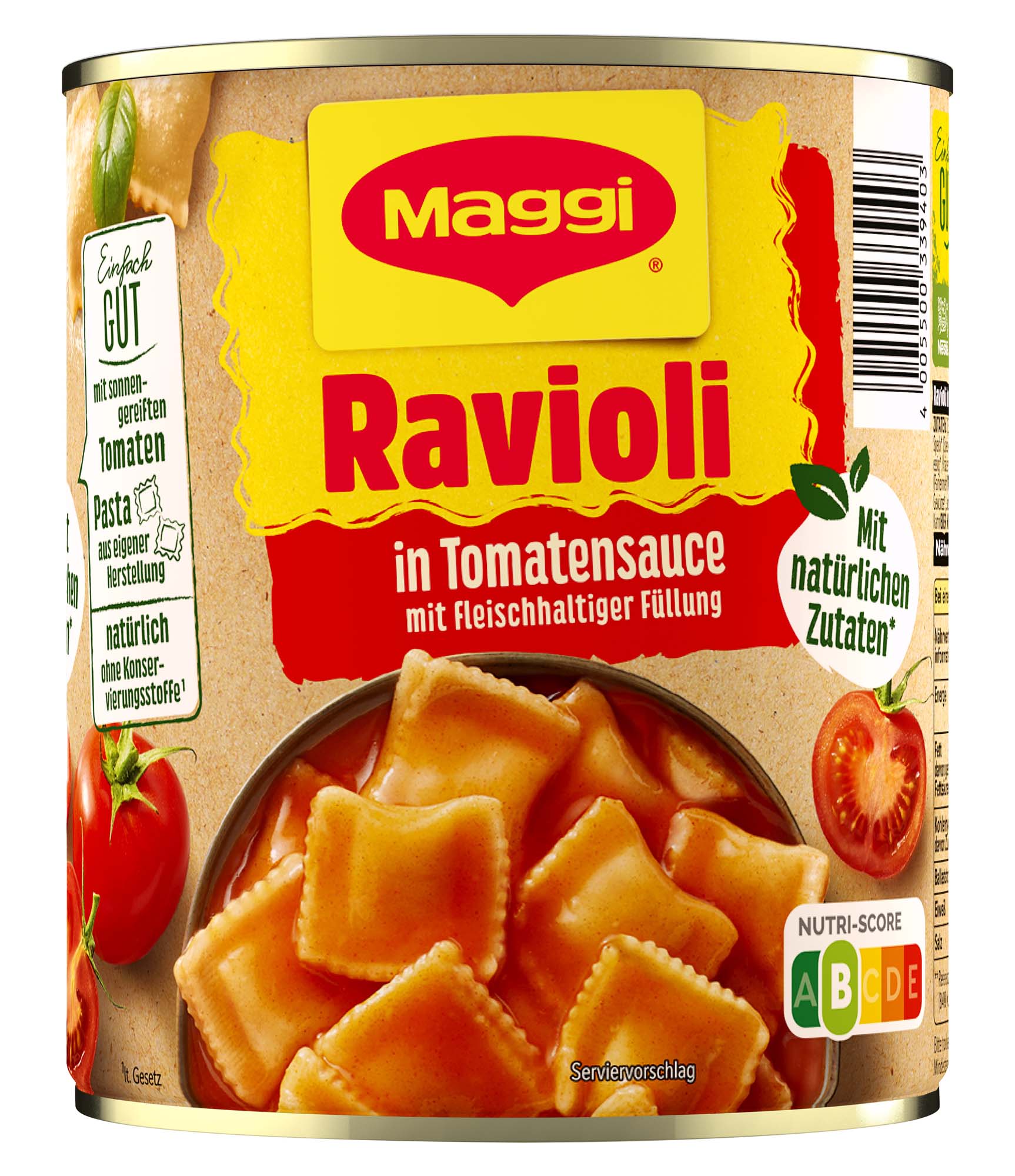 Maggi Ravioli in Tomatensauce 800g