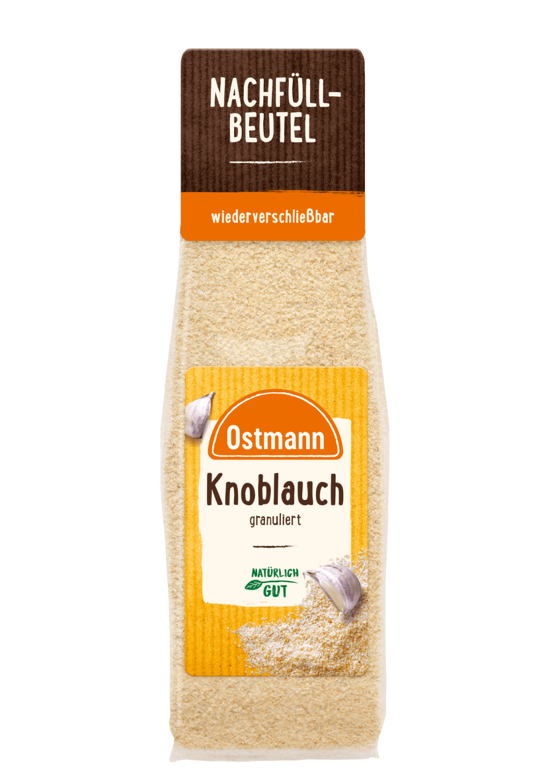 Ostmann Knoblauch granuliert – Beutel 60g
