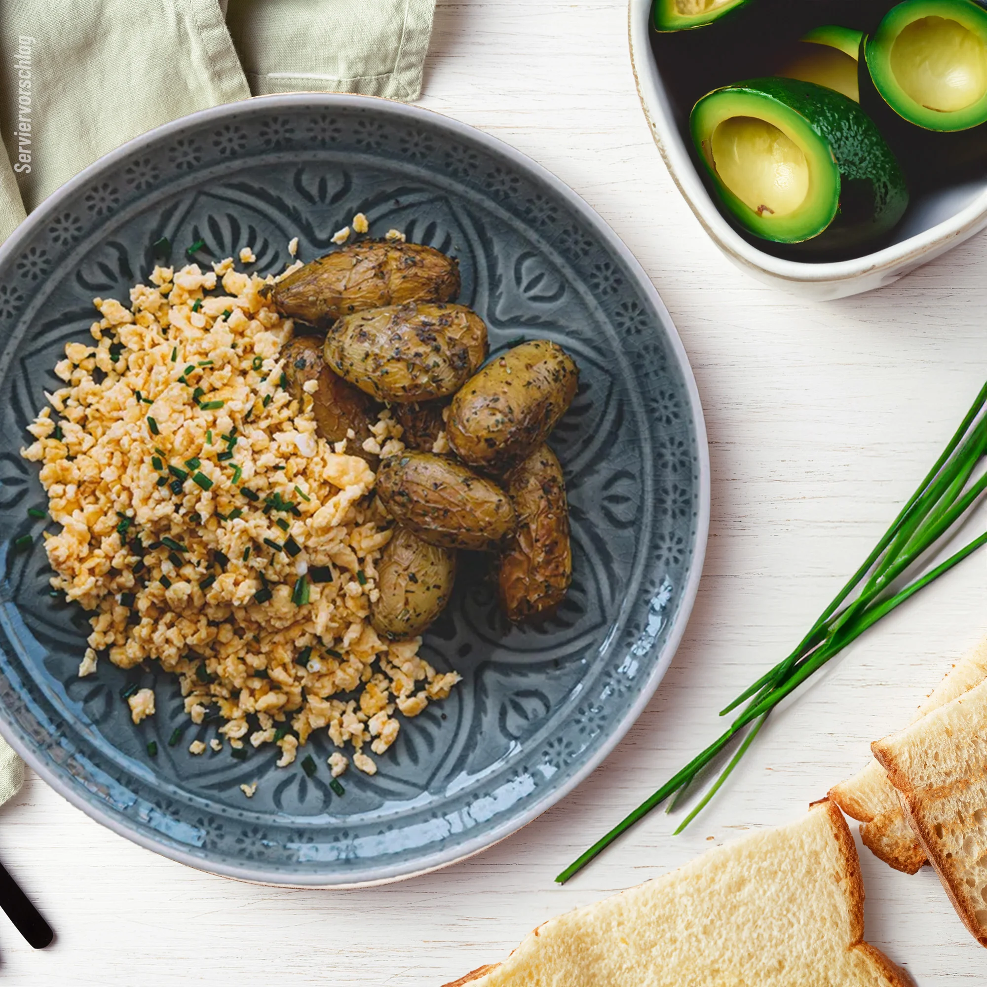 Rührei mit Drillinge