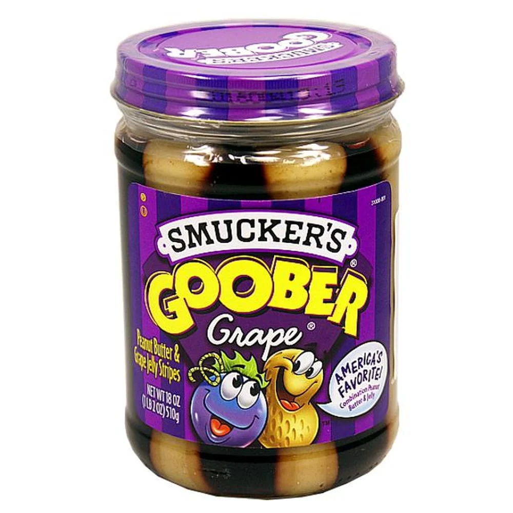 15,49 €/kg Smuckers Goober Grape – Peanut Butter Erdnussbutter & Trauben Jelly