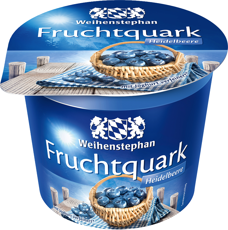 Weihenstephan Fruchtquark Heidelbeere 500g